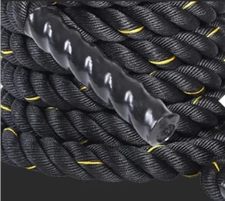 Heavy Duty Battle Rope with Anchor Strap Kit