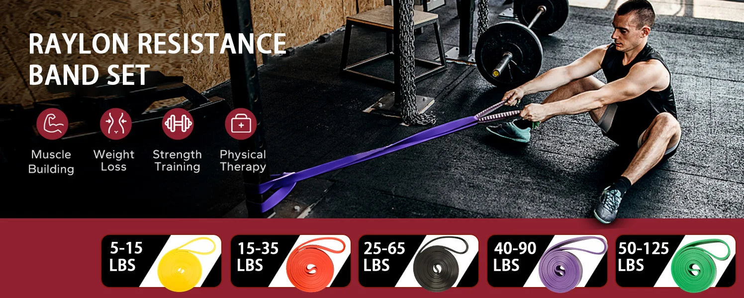 TPE Pull Up Assist & Resistance Loop Band