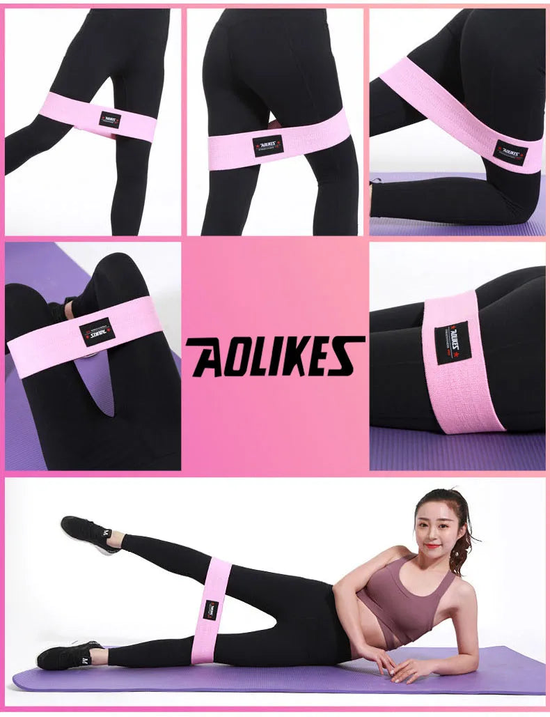 Non-Slip Booty Band Hip Circle Resistance Loop