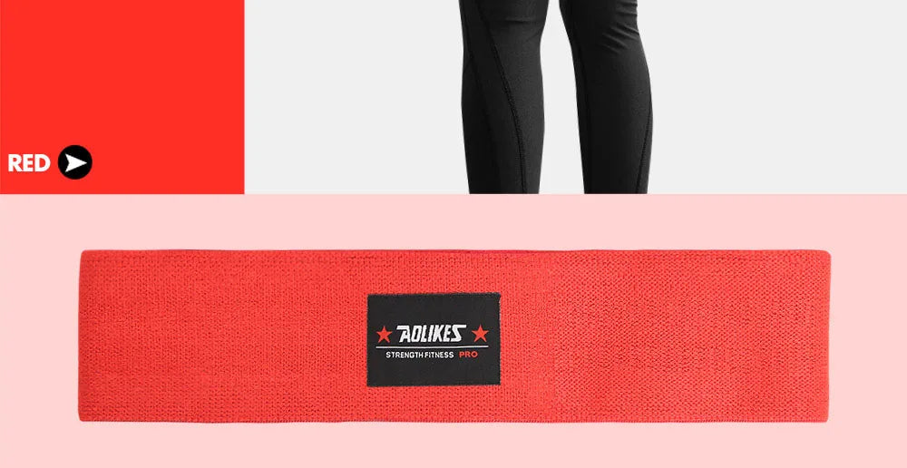 AOLIKES Unisex Booty Band Hip Circle Loop Resistance Band Workout Exercise for Legs Thigh Glute Butt Squat Bands Non-slip Design