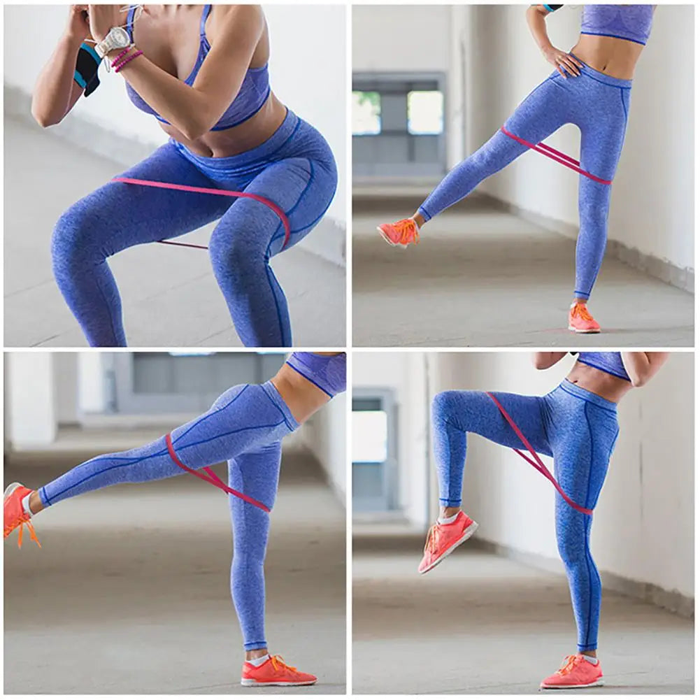 Resistance Bands For Working Out 5 Levels Exercise Bands For Physical Therapy Strength Training Yoga Pilates Stretching Recovery