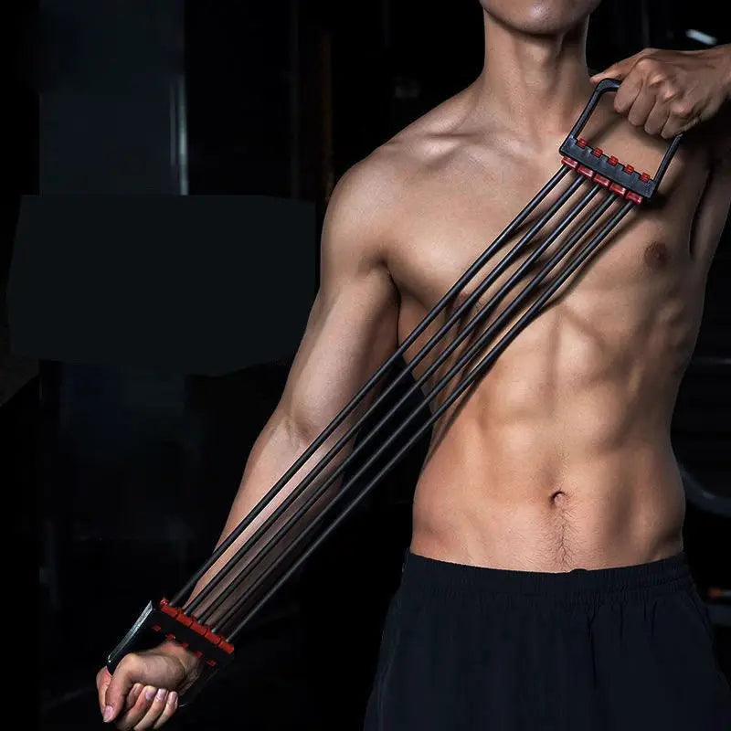 Adjustable Chest Expander & Resistance Band Trainer