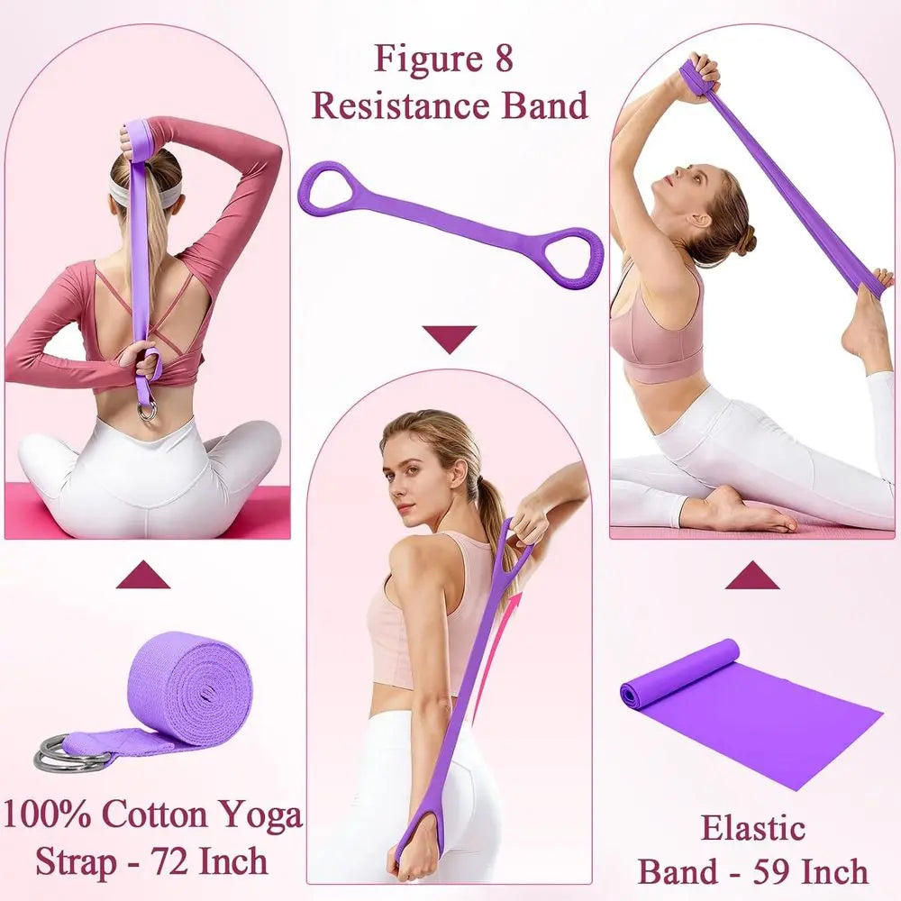 Pilates Ring & Resistance Band Starter Kit